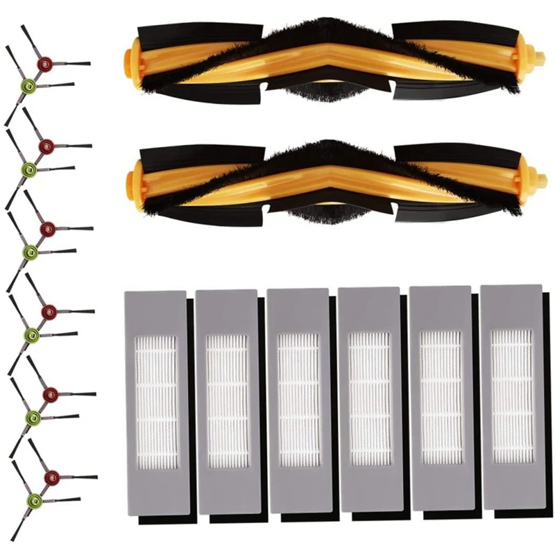 Запасные части основная щетка боковая HEPA-фильтр совместимый для Ecovacs T9 T8 T8max T8AIVI