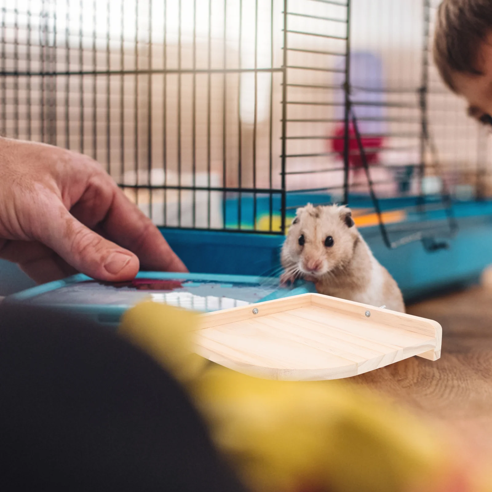 Стойка на платформе для прыжков хомяка клетка шиншиллы декор домашних животных