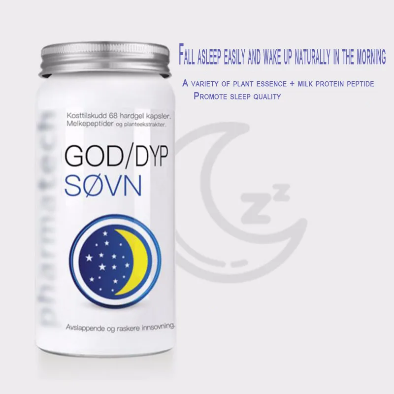 

A variety of plant extracts combined with milk protein peptide to improve sleep quality 68 pcs / bottle
