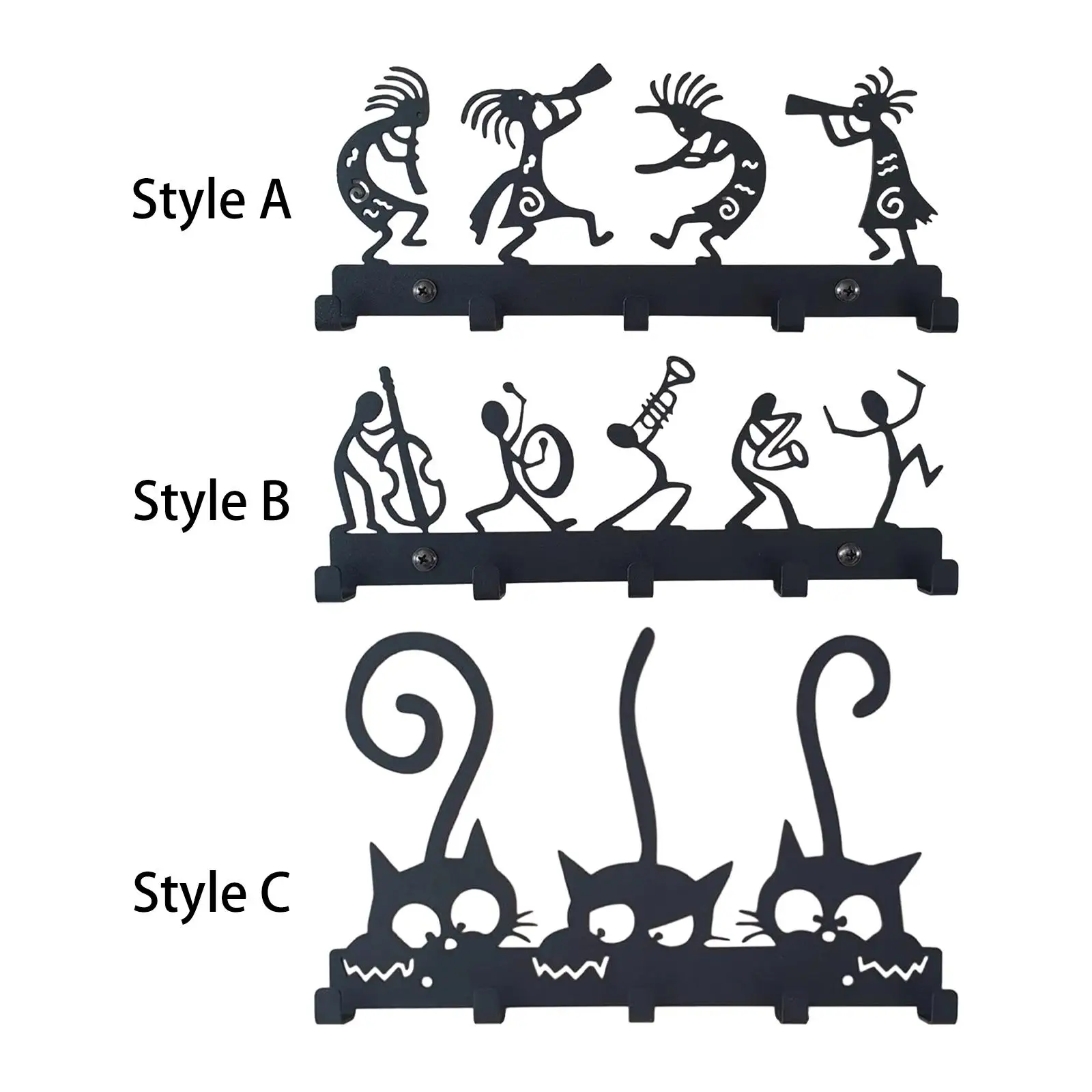 

over The Door Hook Hanging Coat Hooks for Clothes Keys Handbag