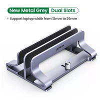 vertical laptop stand holder for macbook air pro aluminum foldable notebook stand laptop support macbook pro tablet stand