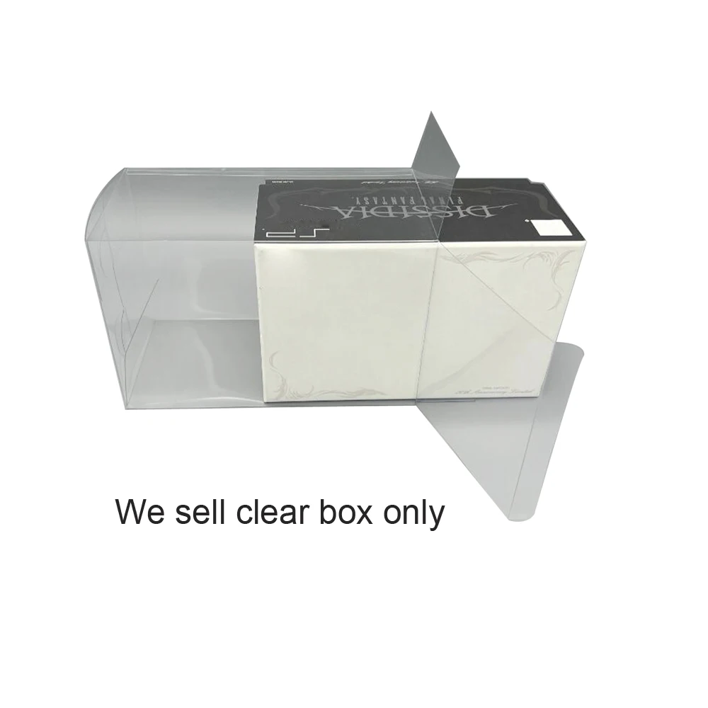 Прозрачный пластиковый чехол для дисплея из ПЭТ PSP 3000 Final Fantasy dissidia 1