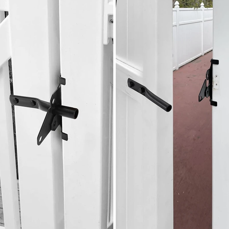 Сверхмощные самоблокирующиеся защелки для деревянных заборов рычажные сада