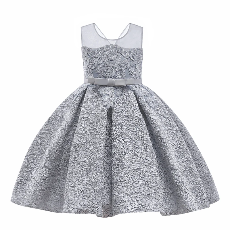 

Girls' baby dress art photography dress 2021 new girls' first birthday communion birthday party embroidered lace mesh Dress
