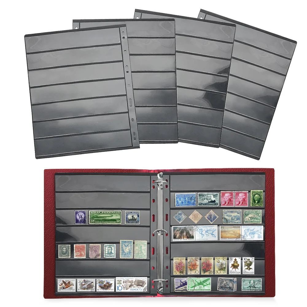 

10 страниц для альбома штампов из ПВХ