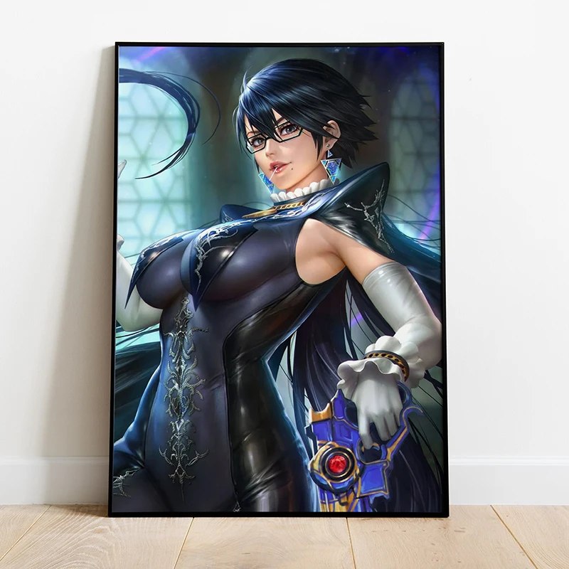 Популярные классические видеоигры Байонетта постеры и принты печать на холсте