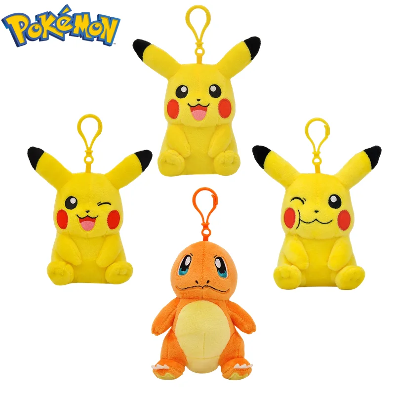 Плюшевый брелок с покемоном мультяшный Пикачу чармандер психоделическая