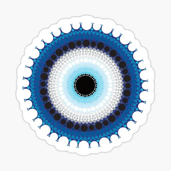 

18 CM Evil Eye Bead Sticker Wall Tag Car Pasting M18