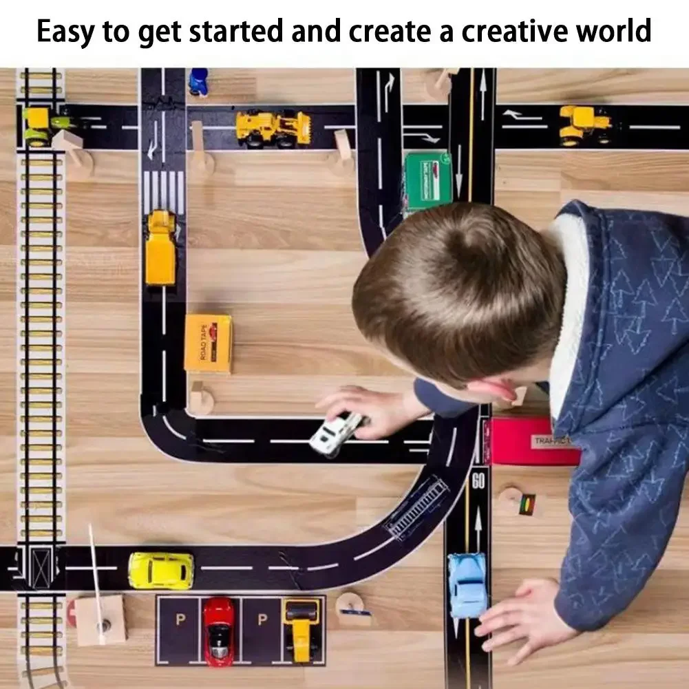 Гоночный детский подарок на день рождения шоссе васи лента дорожный автомобиль