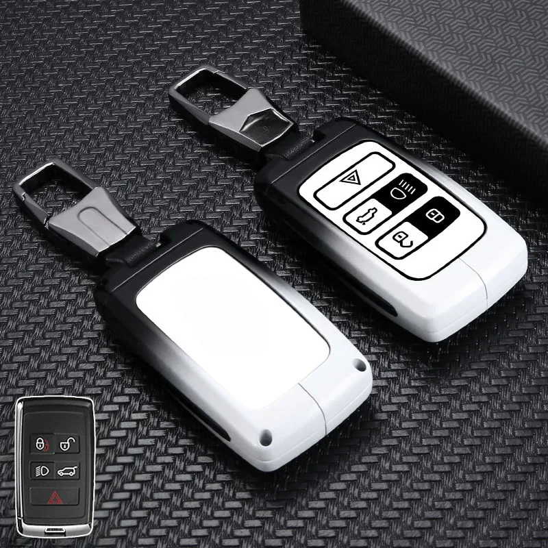 Чехол для автомобильного брелка из цинкового сплава ТПУ Land Rover Range Evoque Sport Freelander 2