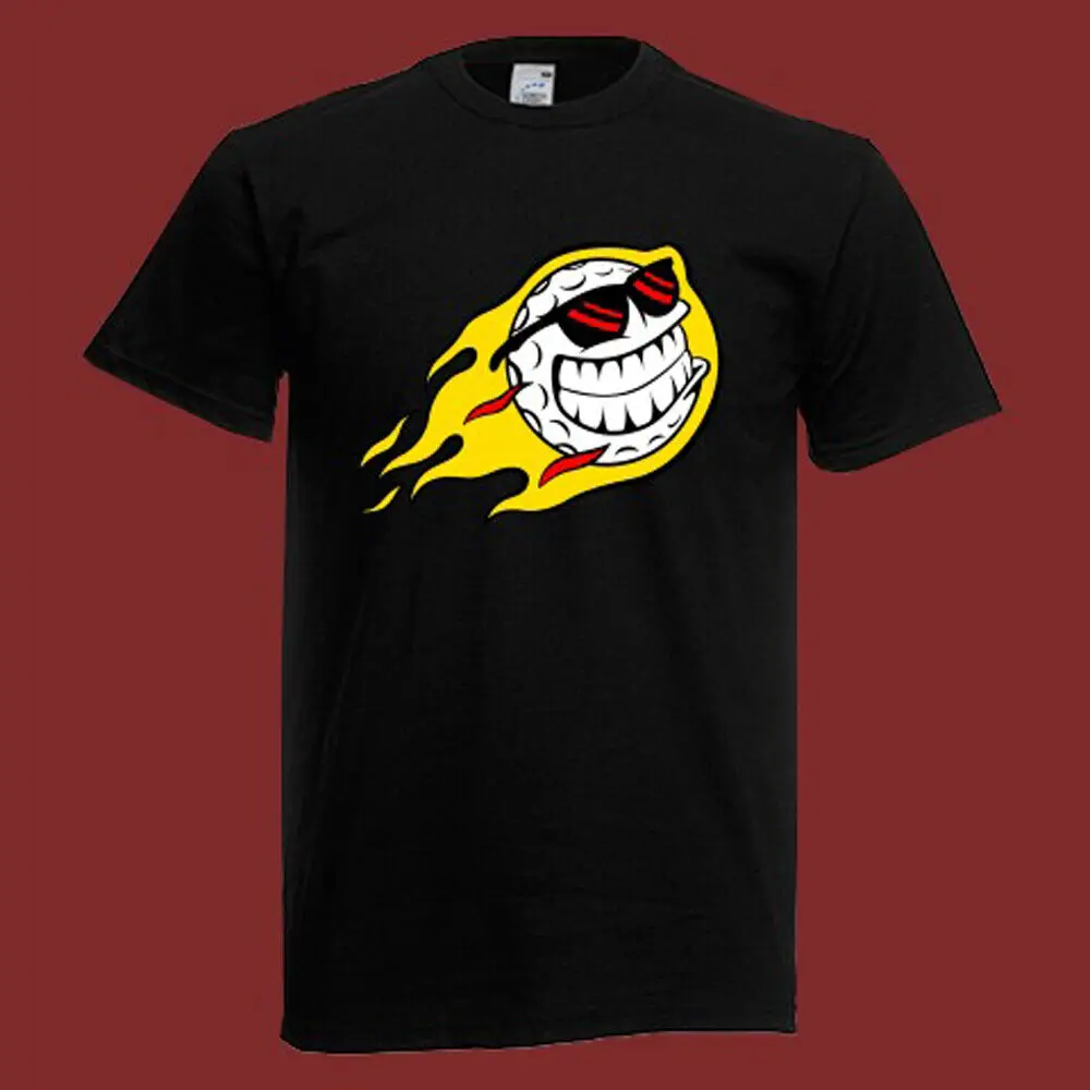 

Liv Golf Fireballs Gc Logo Men'S Black T-Shirt Size S-5Xl