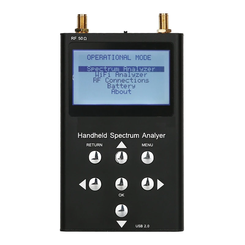 

Multifunctional Dual Antenna Handheld Spectrum Analyzer 15M-3G Rf Explorer Spectrum Analyzer