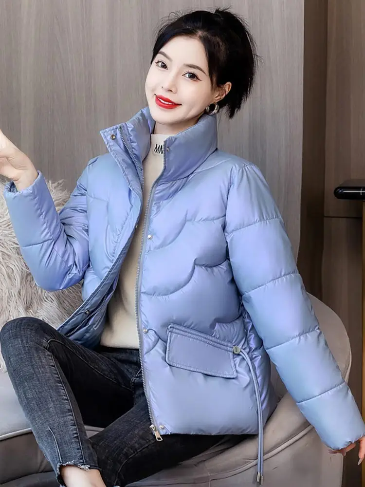 Vielleicht Autumn Winter Fashion Jackets for Women Streetwear Stand Collar Winter Clothes Women Jackets and Coats Loose Student