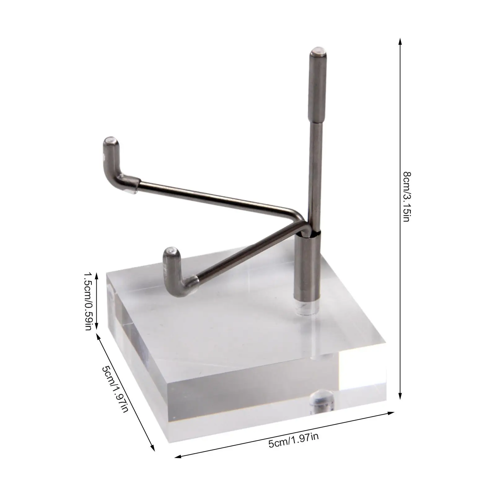 

Подставка для дисплея из нержавеющей стали, прочный держатель для минералов
