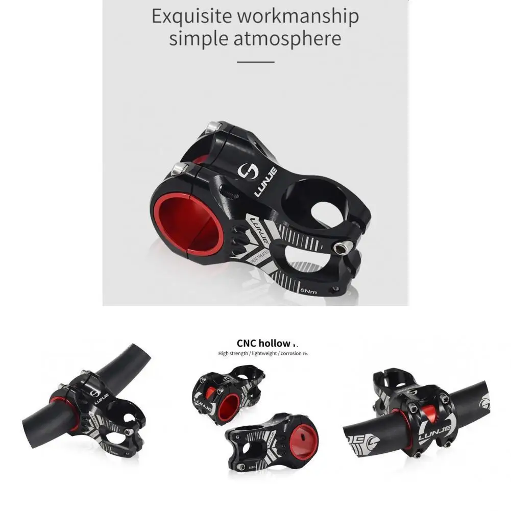 

Durable Smooth Surface High Strength Cycling Sports Bike Handlebar Part for MTB Short Handlebar Stem Handlebar Stem