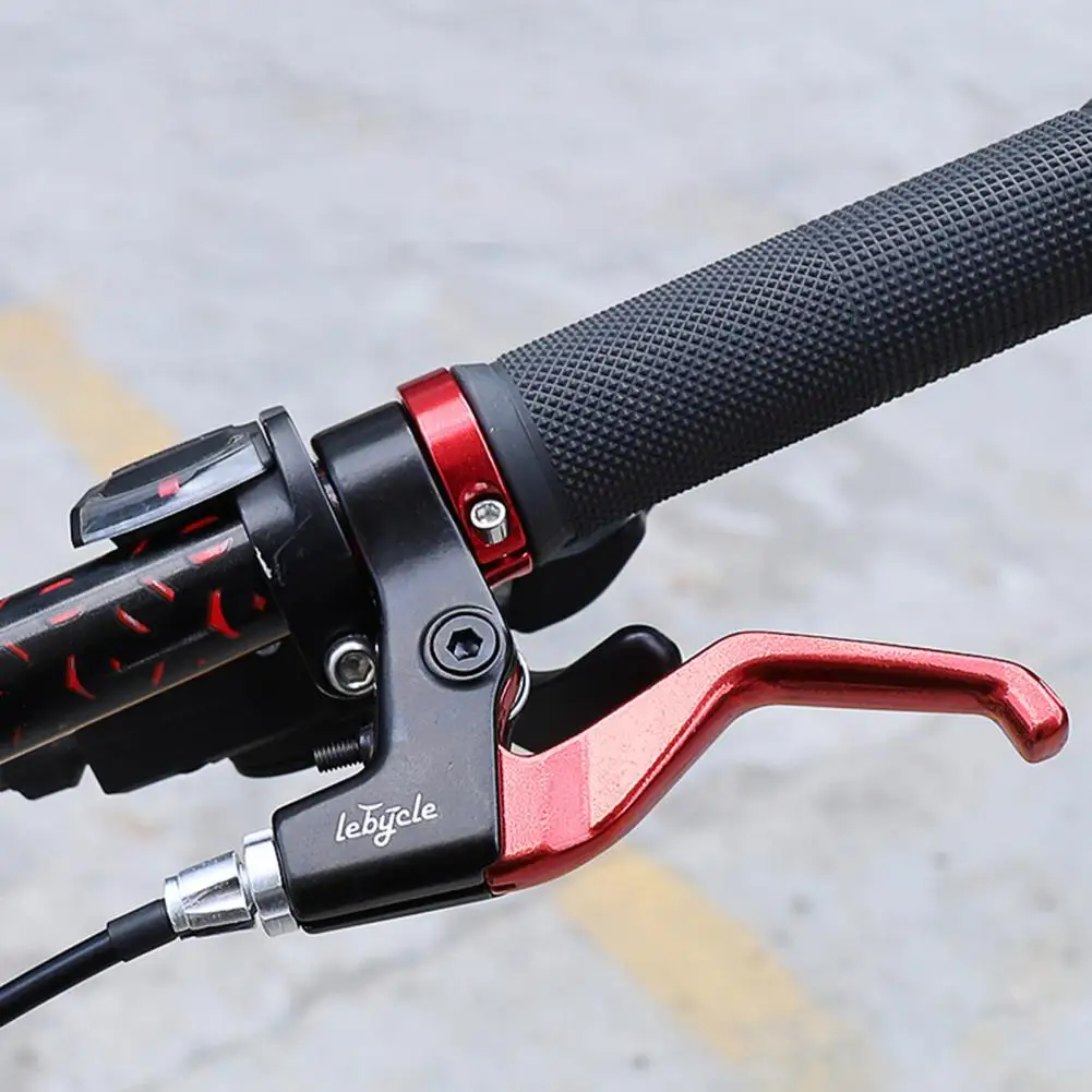 1 Pair Useful Bike Brake Lever Anti-abrasion Stable Handle Flexiable Control |