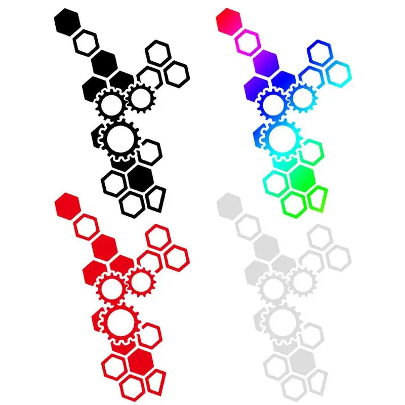 

Car Graphics Honeycomb Open Style Sticker Auto Decor Tuning Car Side Sticker For Car Motorcycle And SUV