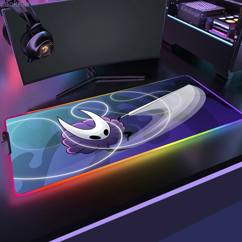 Женский коврик для мыши с клавиатурой &quotРыцарь&quot большой игровой Настольный RGB