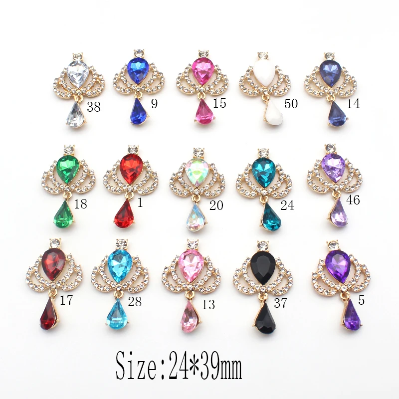 

Подвеска в виде короны из блестящего сплава, 10 шт., 24*39 мм, позолоченная Одежда «сделай сам» в виде бабочки