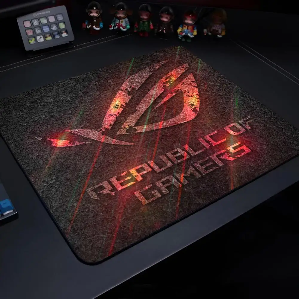 Фото ROG ASUS Mouse Pad Gaming Laptops Keyboard Mat Deskmat Pc Accessories Desk Protector Mousepad Gamer Mats Anime №5