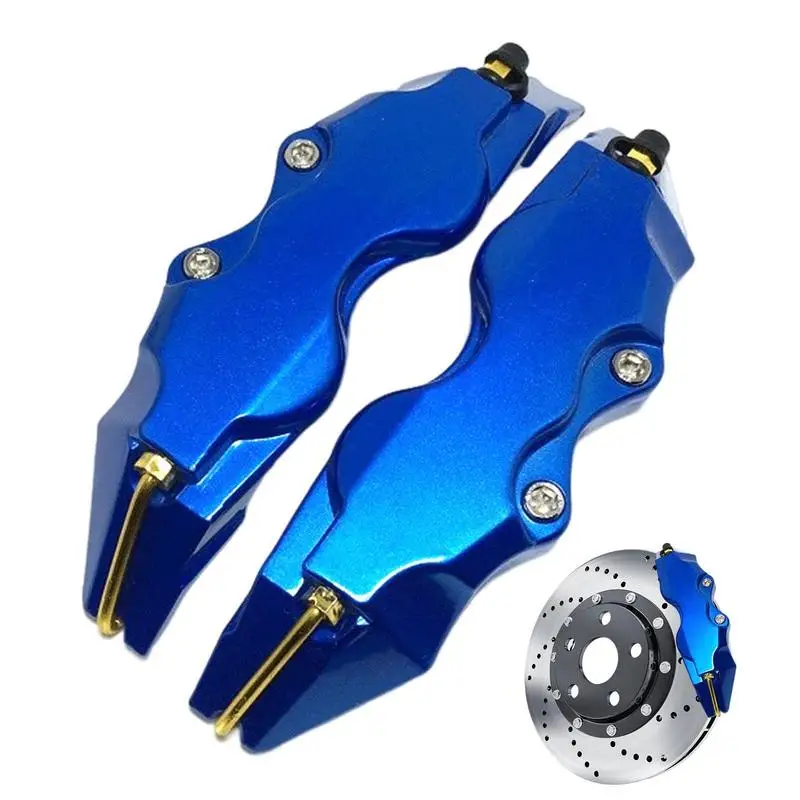 

Brake Caliper Guard 2pcs 3D Wheel Hub Cover Brake Cover Multifunctional Car Wheel Brake Caliper Universal Brake Caliper