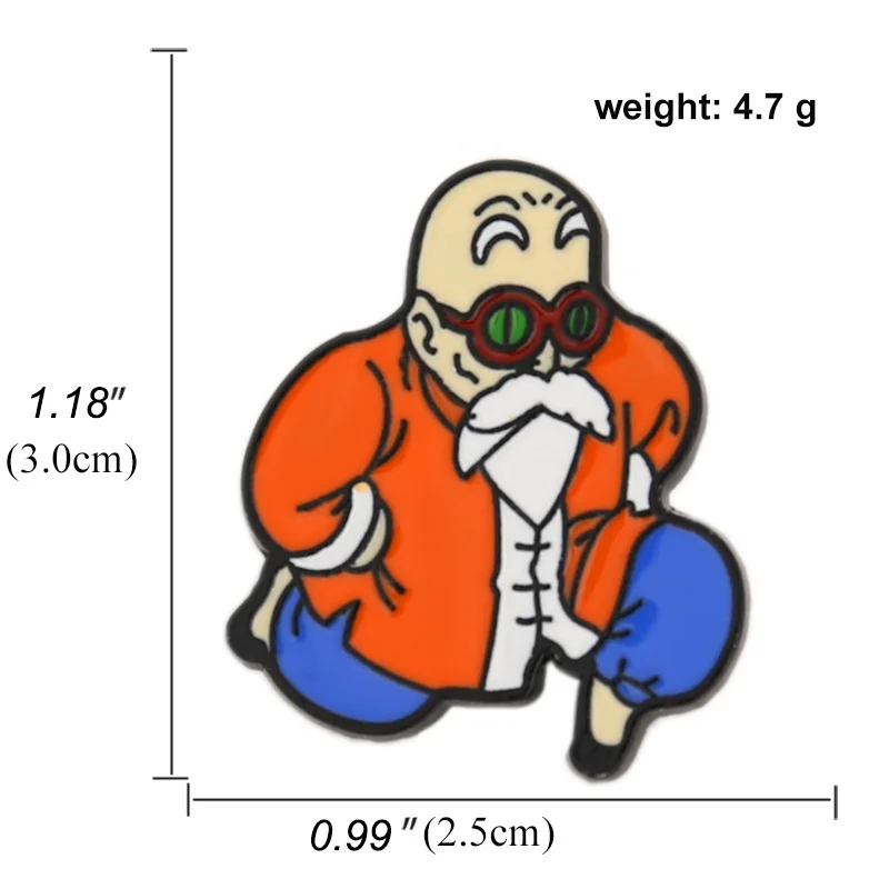 Значки в виде жемчуга дракона на рюкзак женская брошь манга Мультяшные забавные