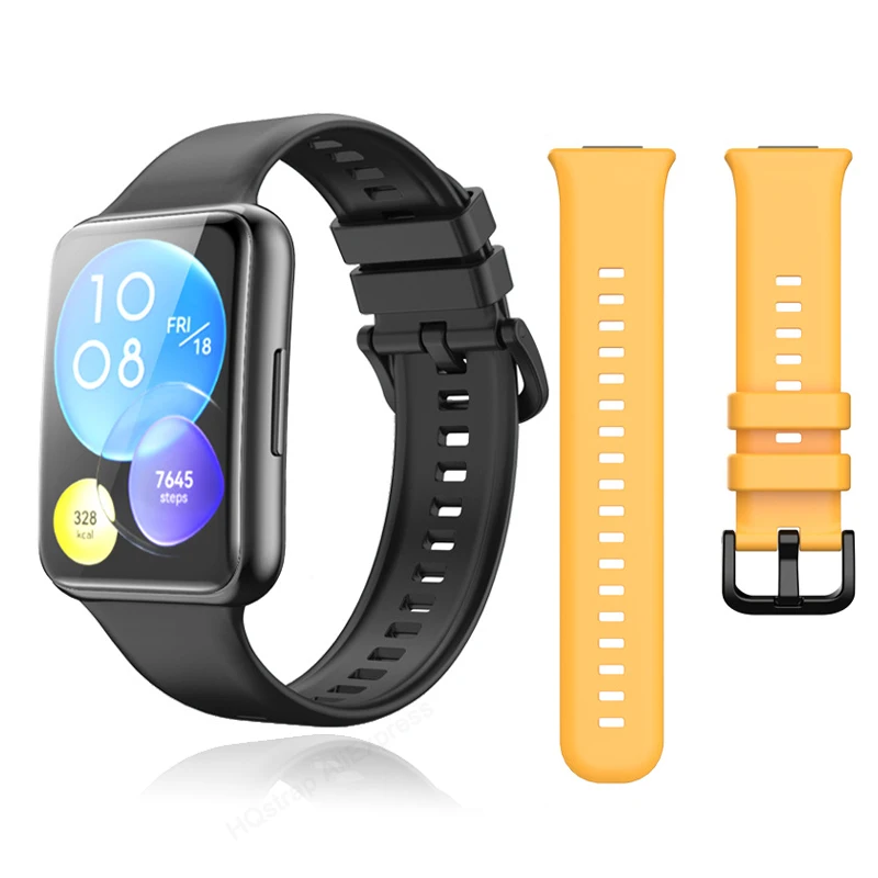 

Ремешок силиконовый для HUAWEI WATCH FIT 2, браслет для смарт-часов Huawei Fit 2