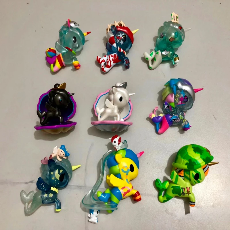 Новинка Tokidoki мермиковая серия 7 дюймов фигурка русалки игрушки жемчужные