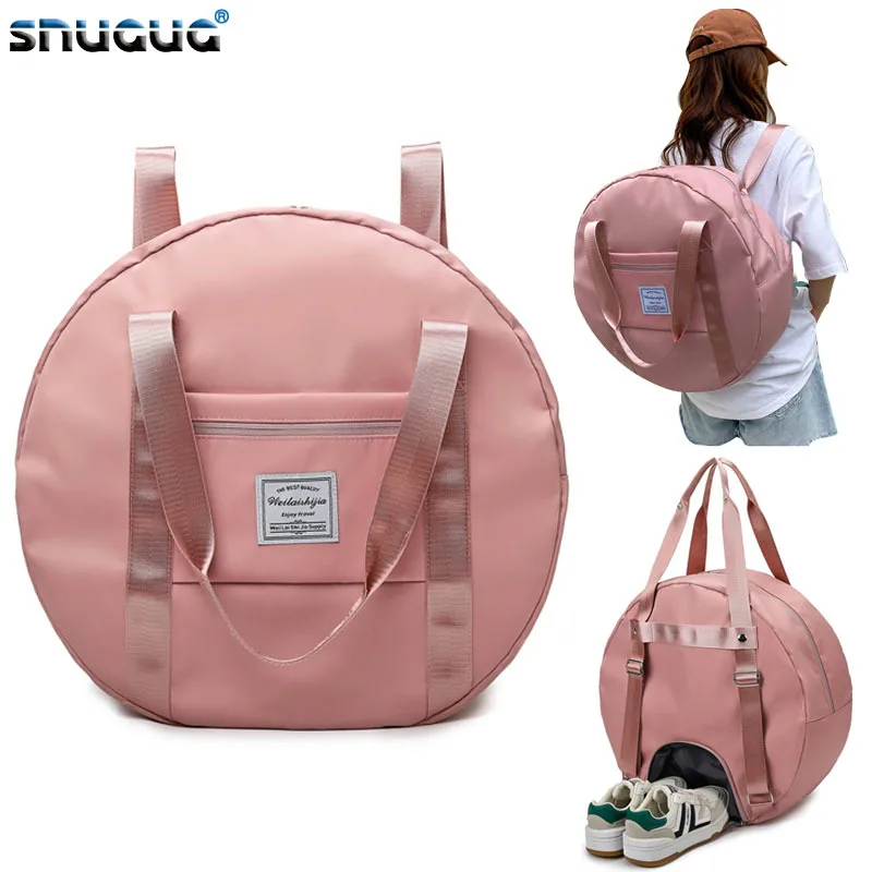 

Large Capacity Folding Travel Bags Women Men Waterproof Luggage Tote Handbag Travel Duffle Bag Gym Yoga Storage Shoulder Bag