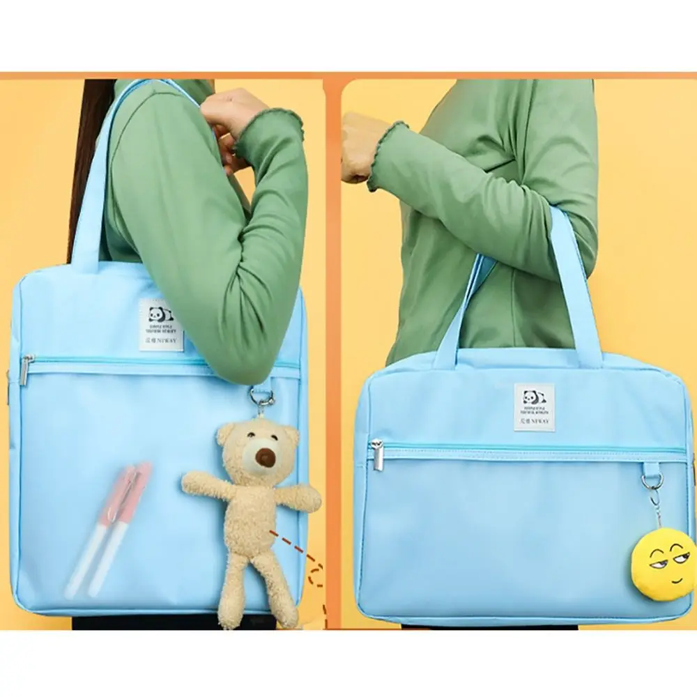 Многофункциональная вместительная школьная сумка-тоут холщовые учебные