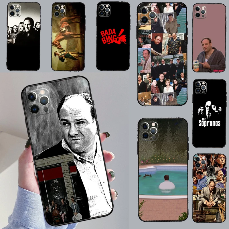 The Sopranos TV Series Case For iPhone 12 11 13 14 Pro Max Mini XR X XS MAX 5S 6S 7 8 Plus SE 2022 SE 2020 Cover