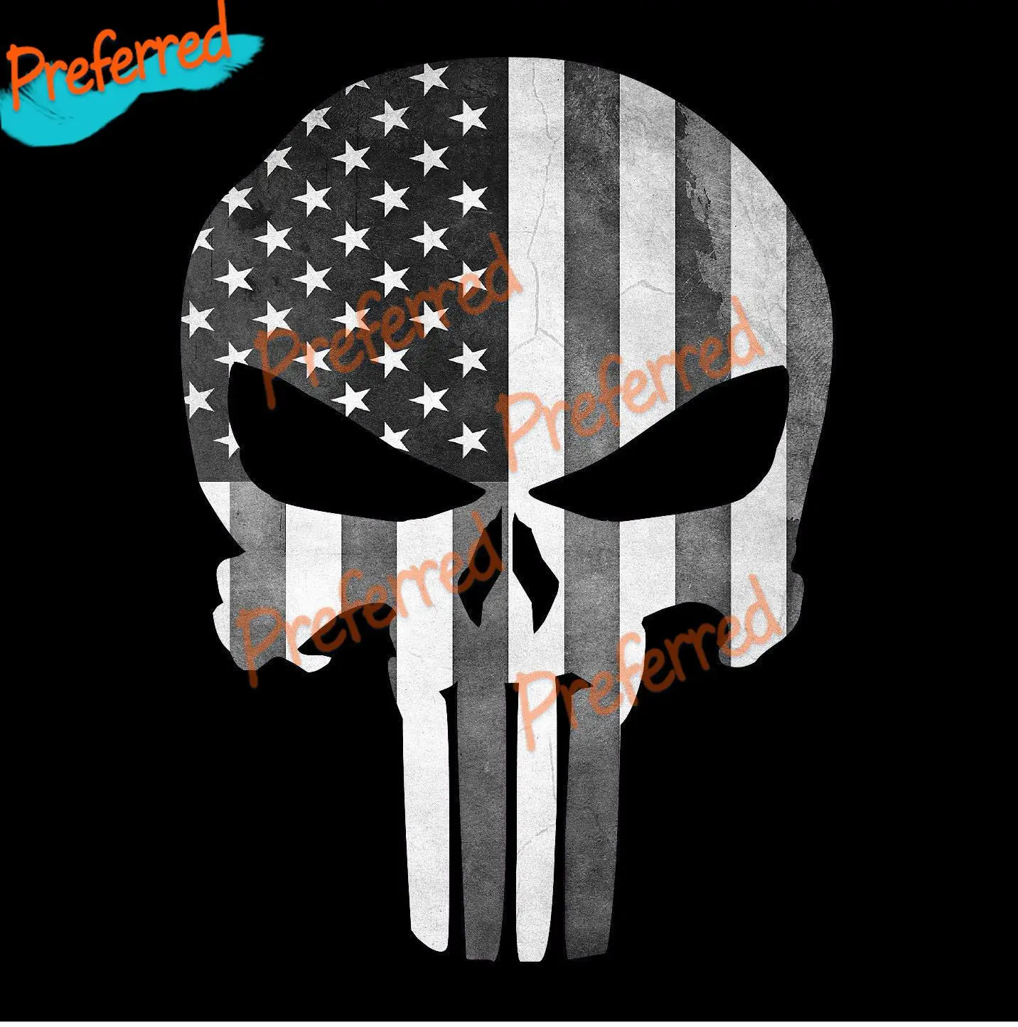 Наклейка для гонок на мотоциклах, шлем для ноутбука, багажник, серфинг, кемпер, настенная виниловая наклейка для автомобиля для Карателя ACU или Multicam