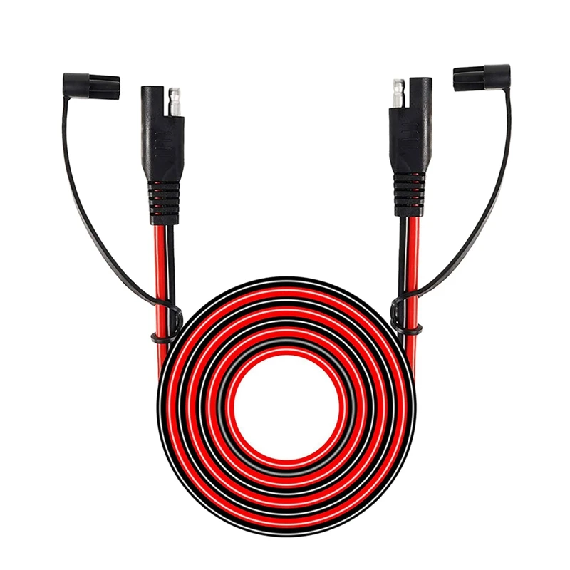 

Double-Headed SAE Cable with Dust Cover, Extended Power Cable