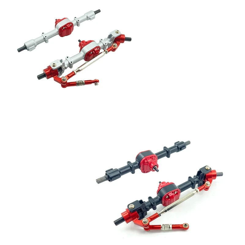 

RC Car Front & Rear Complete Axle for MN D90 D91 D96 D99S MN90 MN96 MN99 MN99S 1/12 RC Car Upgrade Parts