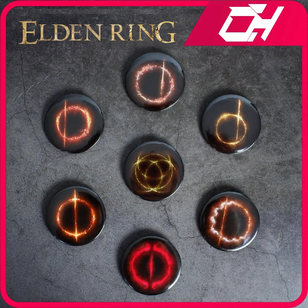 

Elden Ring Figures Malenia, Blade of Miquella Game Anime Kawaii Keychain Action Doll Melina Renna Brooch Pot Boy Toys for Kids