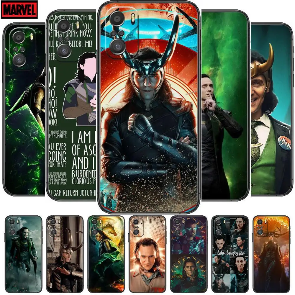 

handsome loki Phone Case For xiaomi mi 11 Lite pro Ultra 10s 9 8 MIX 4 FOLD 10T 5g Black Cover Silicone Back Prett