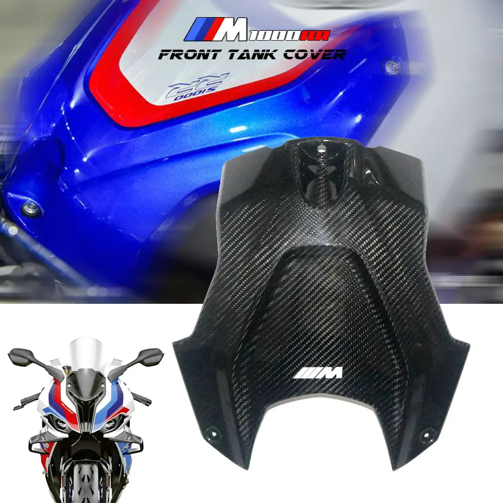 

Передняя обтекатель топливного бака мотоцикла, защитная крышка, пластина из углеродного волокна, черный АБС-пластик для BMW S1000RR M1000RR S1000 RR ...