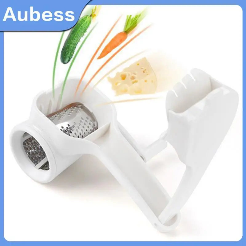 

Stainless Steel Durable Pressure Cheese Grater Rotary Butter Nut Cutter Multipurpose Slicer Kitchen Gadgets Diy Durable Pp