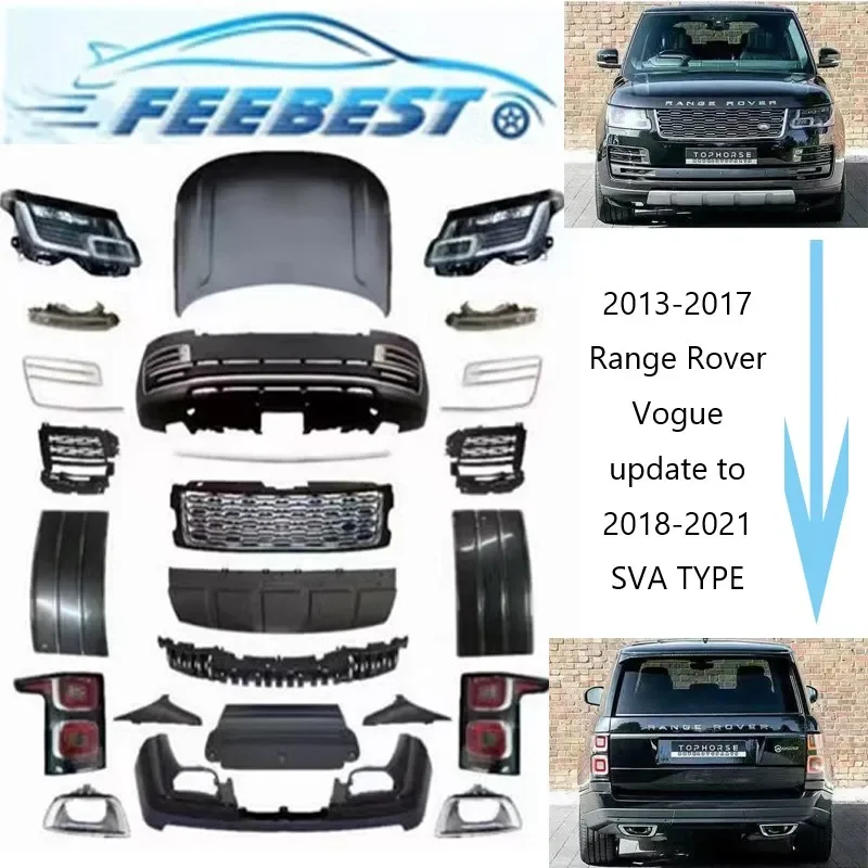 SVO/SVA/OE Facelift комплект для переоборудования корпуса Range Rover L405 Vogue 2013 2014 2015 2016 2017 до 2018