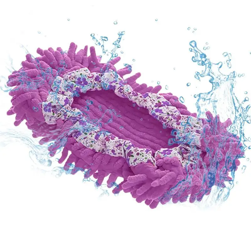 

Mop Slipper Shoes Cover Shoe Mops Cover For Floor Cleaning Microfiber Mop Slipper Cover For House Cleaning Washable Shoes Cover