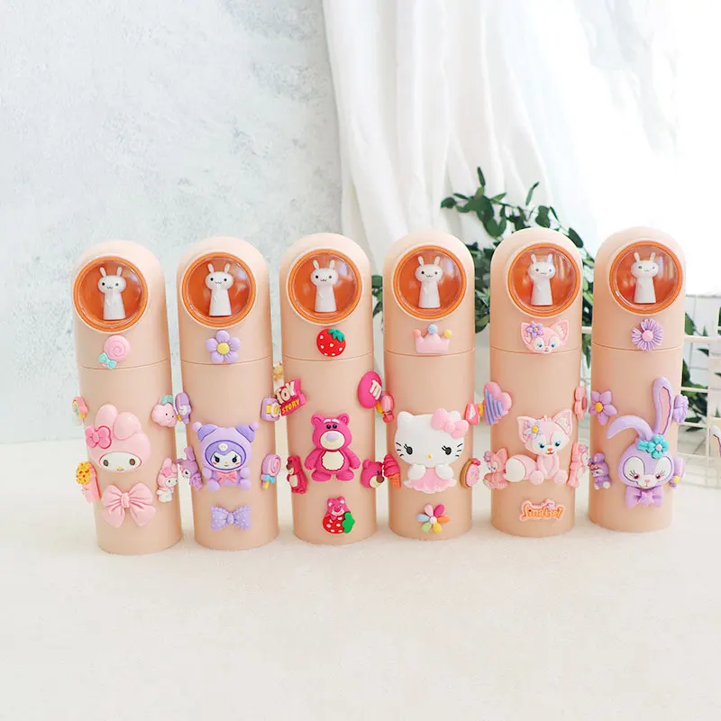 

Женский контейнер для хранения зубной щетки Cinnamoroll My Melody, мундштук, аниме кавайный милый дорожный портативный пластиковый мундштук