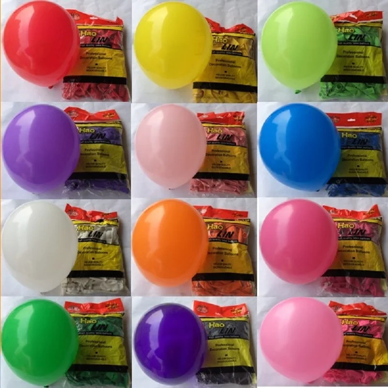

Haolin 10 inch 2.2g thickened Yaguang imitation American balloon