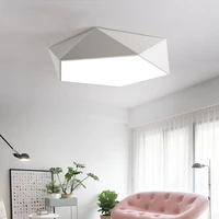 modern contracted ceiling light living room bedroom study led geometric stereo ceiling light creative personality modern