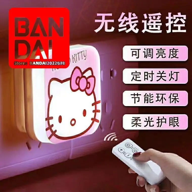 

Светодиодный ночник Doraemon Sanrio, небольшая энергосберегающая креативная Подключаемая лампа с дистанционным управлением, ночник для кормлени...