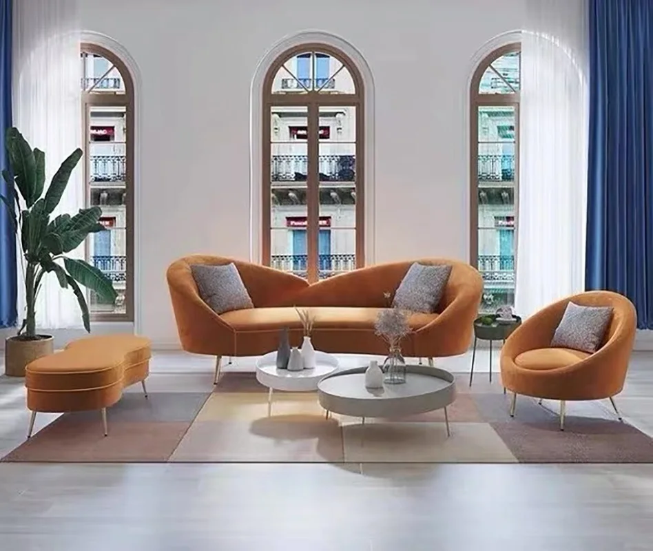 Arc Высококачественная клубная мебель для приема салон красоты металлический