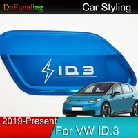for volkswagen vw id 3 id3 1st cupra born 2022 2021 2020 2019 charging port decorative cover fuel tank car accesories interior