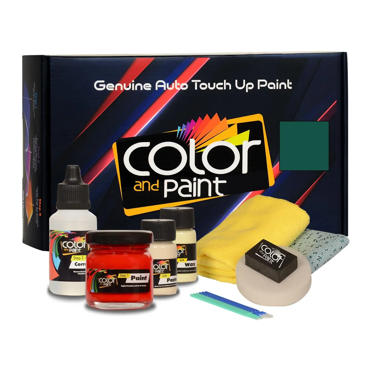 

Color and Paint compatible with GMC Automotive Touch Up Paint - DARK MAPLE MET - WA8800 - Basic Care