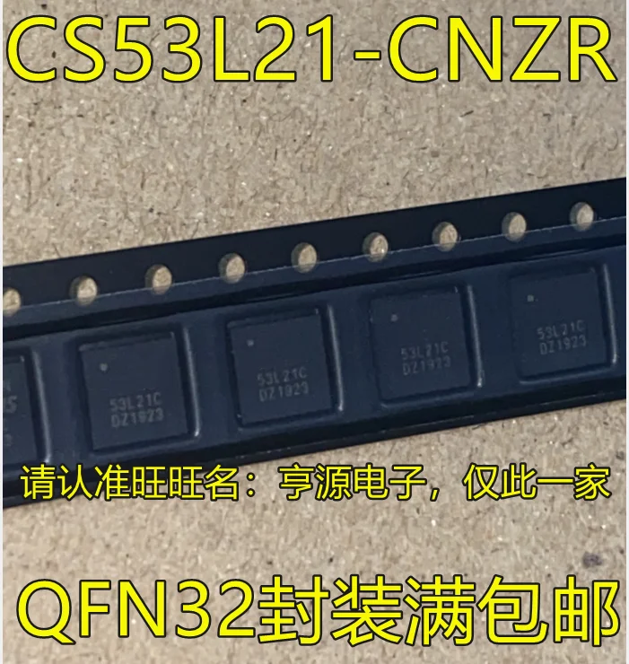 

10 шт. Оригинальный Новый CS53L21CNZR CS53L21-CNZR 53L21C CS8422-CNZR 8422CN CS8422CN