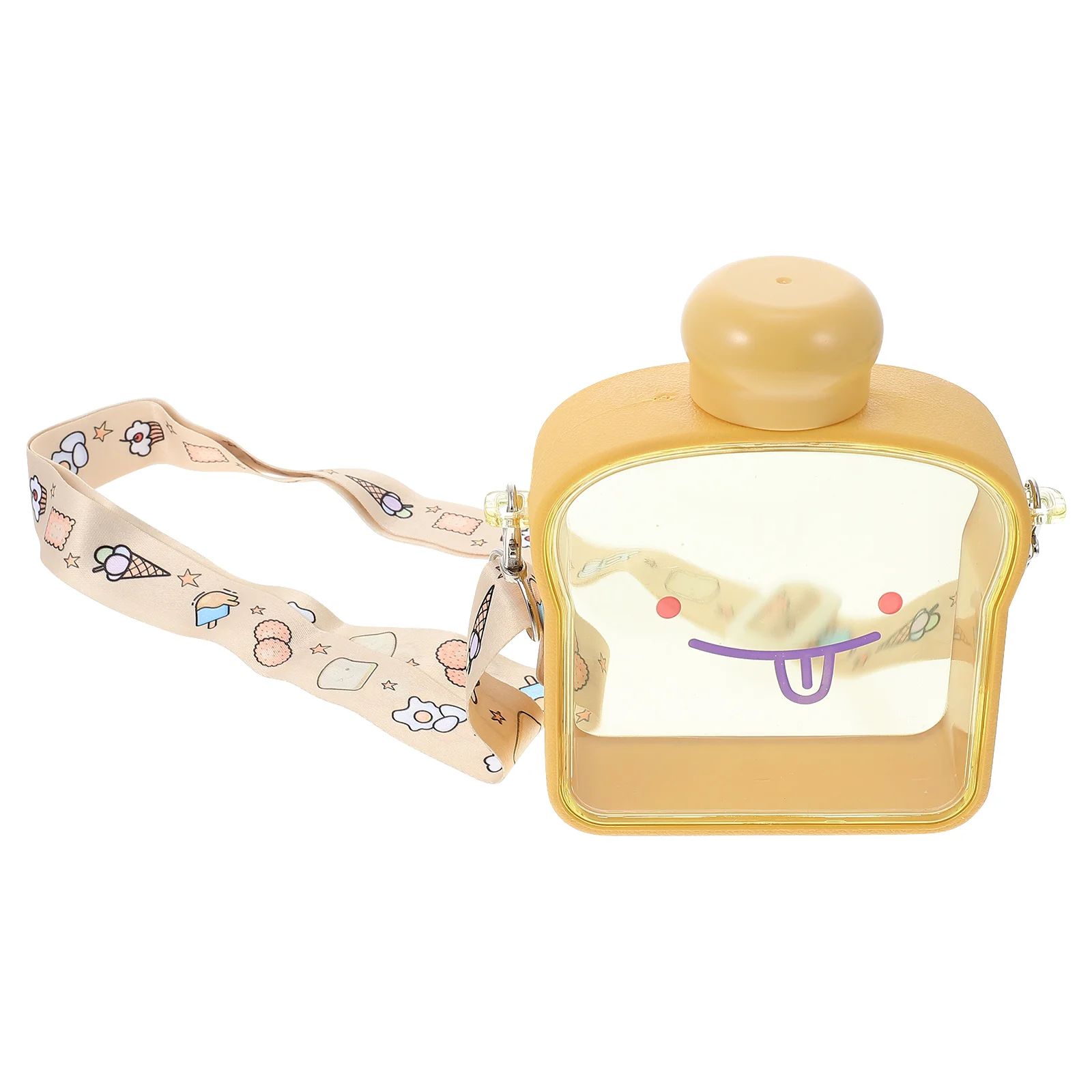 

Portable Cup Sports Water Bottles Soccer Water Bottles Cute Portable Bread Shape Cup Gym Water Bottles Child