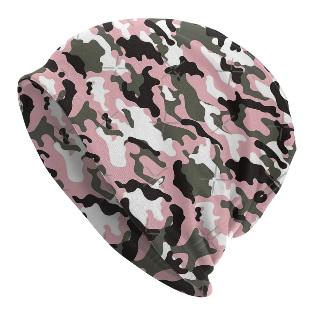 

Pink Military Camo Pattern Girls Men's Caps For Bobble Women's Hats Winter Hats 2023 American Retro the leisure Minimalist Soft